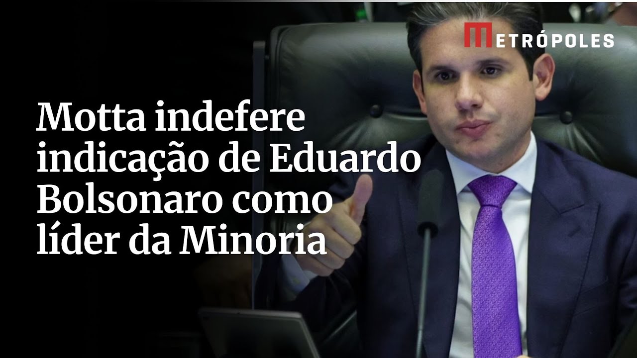 Motta indefere indicação de Eduardo Bolsonaro como líder da Minoria