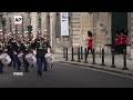 British troops join French guards in ceremony at Elysee Palace for Entente Cordiale anniversary  - 00:54 min - News - Video