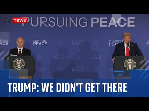 'Many points agreed to' in meeting, Trump says - but no mention of ceasefire