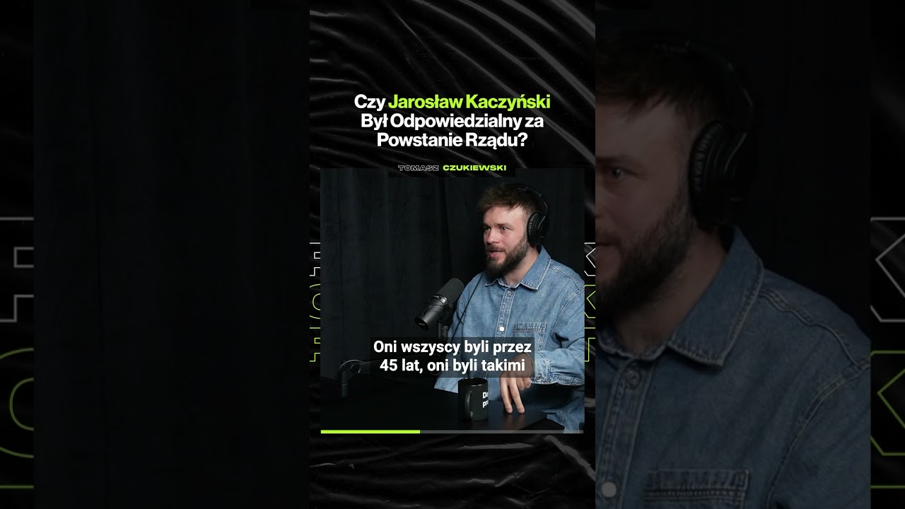 Отвечал ли Ярослав Качиньский за формирование правительства? — Томаш Чукиевский @ciekawehistorietv