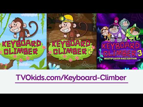 NEW! Keyboard Climber 3👩‍💻🙊🧑‍💻Fun Online Typing Game 2023 | TVOkids