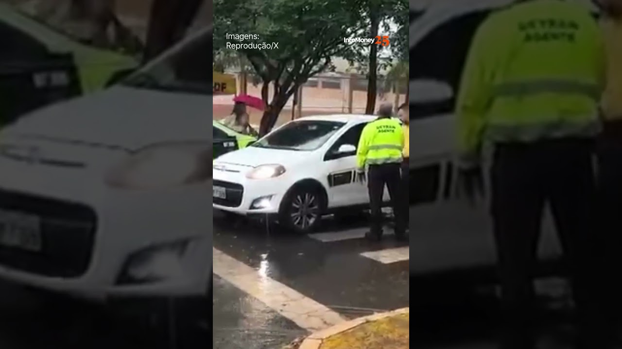 Candidato à CNH vai dirigindo ao Detran fazer prova teórica