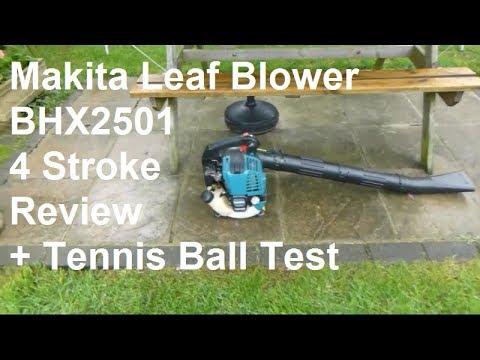 video Makita BHX2501X 4-takt bladblazer