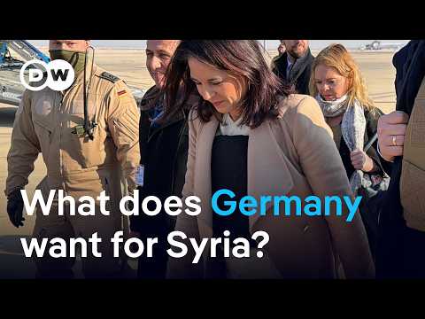 German foreign minister makes surprise visit to Syria I DW News