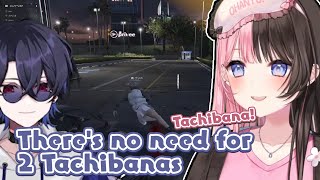 Tachibana Runs Over Tachibana Hinano [Vspo ENG Sub - Tachibana Hinano]