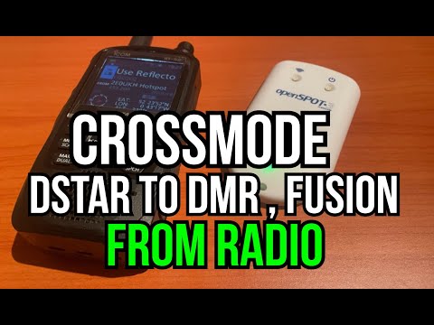 Dstar crossmode openspot3 from radio