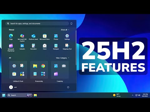 Windows 11 25H2 – All New Features (Preview)