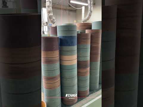 TAMA Japan Factory - sanding process #shorts