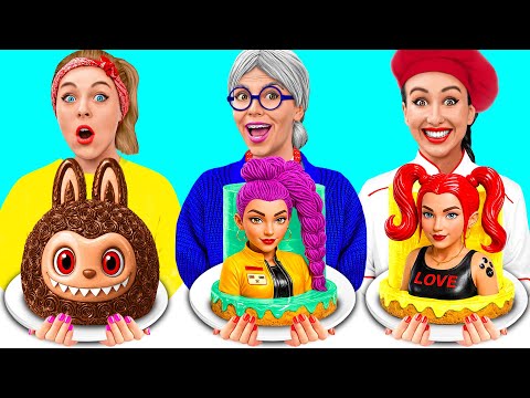 Reto De Cocina Yo vs Abuela | Trucos Culinarios Deliciosos de Mega DO Challenge