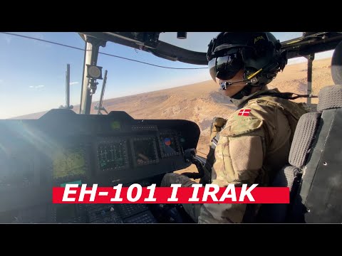 Hvilke opgaver løser dansk helikopter i Irak?