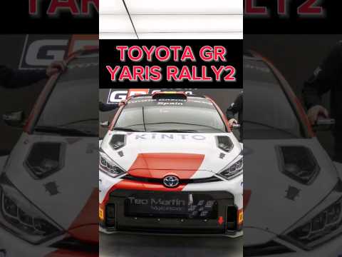 ? Descubierto el nuevo Toyota GR Yaris Rally2 para el S-CER de 2024. ? #shorts #toyota #rally