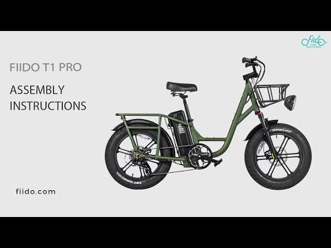 Fiido T1pro cargo E-bike unboxing video