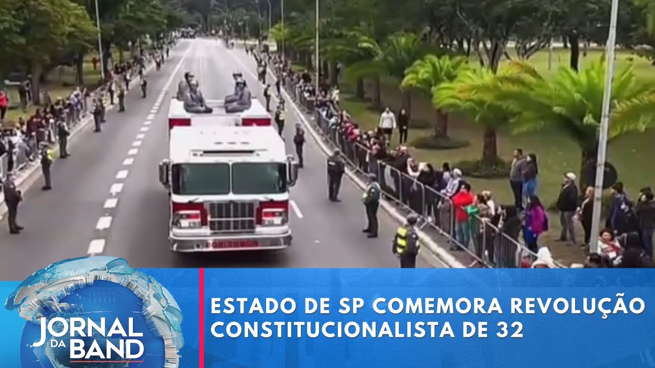 Estado de São Paulo comemora Revolução Constitucionalista de 32 | Jornal da Band