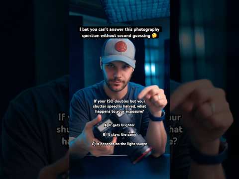 I bet photographers can’t answer this about exposure without overthinking 😳 #photographers