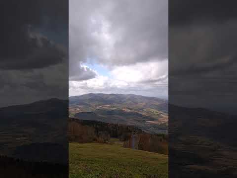 山頂からの景色！めっちゃ寒かったです！