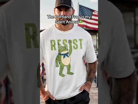Frogs Resist T-Shirt – Portland Protest Graphic Tee for Equality & Change