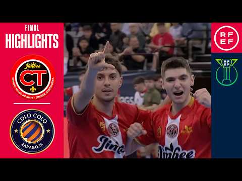 Resumen #CopadeEspañaJuvenilFS  Carthago Jimbee Cartagena 5-4 Entrerríos Automatización | Final