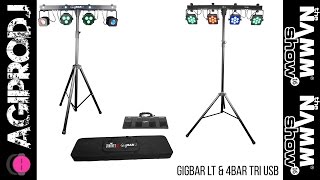 CHAUVET DJ 4BAR TRI USB Portable Wirelesss DMX LED Wash Lighting System in action - learn more