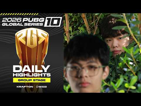 지켜보고 있다 l PGS 10 GROUP STAGE 하이라이트 l [배틀그라운드] [배그]