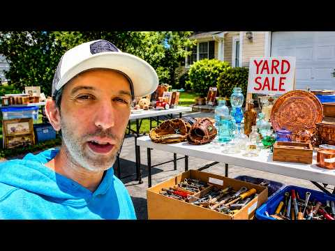 Community Yard Sale - Buying Up Good Deals!