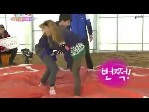 120211 HyoYeon SNSD vs Amber f (x) Cut