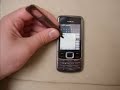 Text input with Nokia 6208 Classic