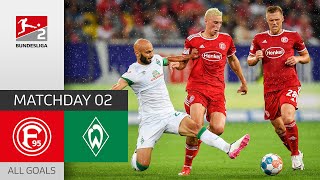 Crazy last minutes in Düsseldorf | F95 — Bremen 2-3 | All Goals | Matchday 2 – Bundesliga 2 — 21/22