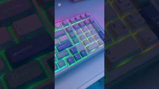 【ちよ】Epomaker様のTH99(ホワイトブルー)キーボードご紹介！ #shorts #pr #epomaker #キーボード #ホワイ