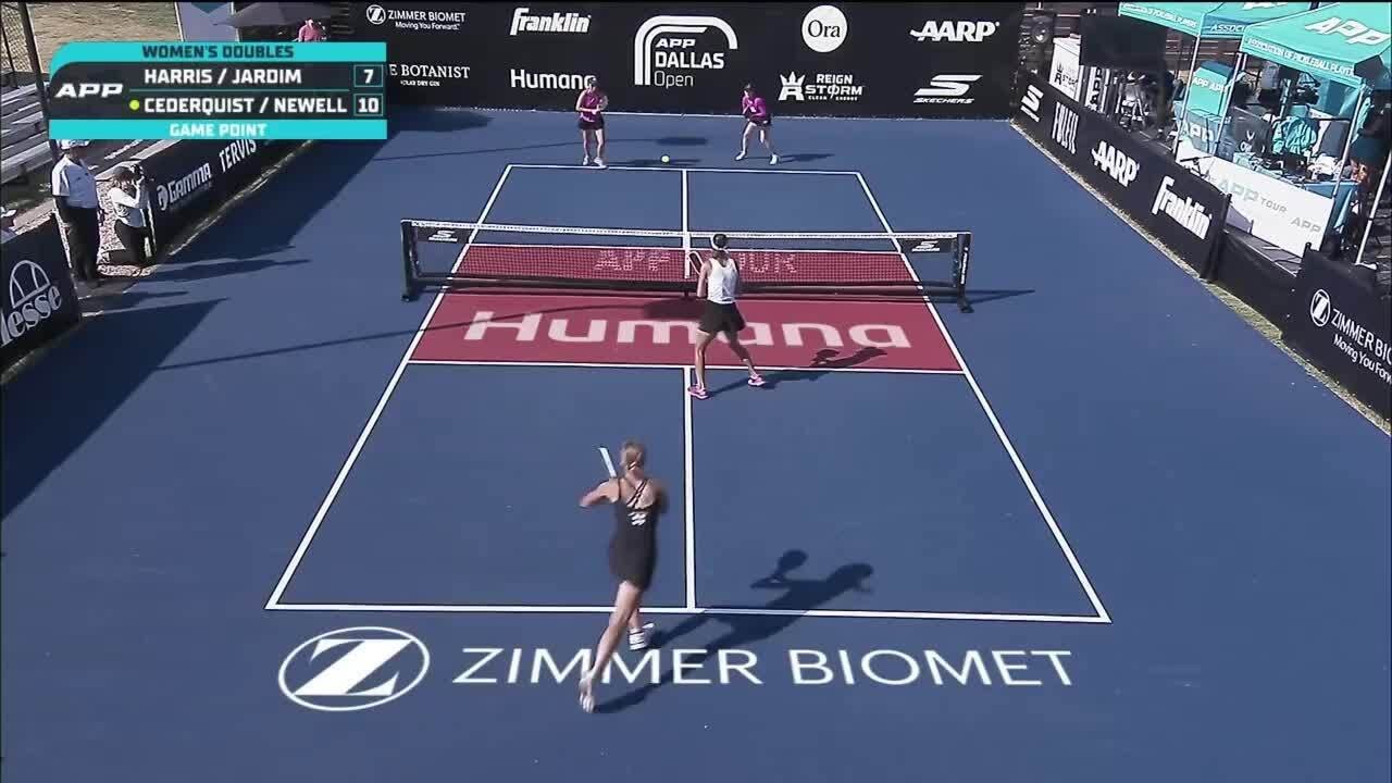 Cederquist/Newell vs. Harris/Jardim | Game Point | APP Dallas Open