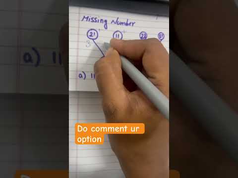 Find the missing numbers#maths #iqtest #puzzle #ytshort