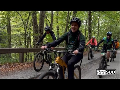 Gambaria, in tanti alla ciclopasseggiata nel Parco nazionale dell'Aspromonte