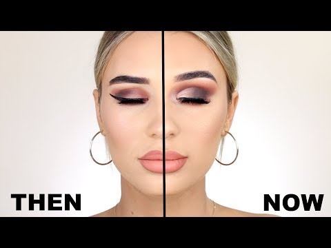 How I Used To Do My Makeup VS. Now!