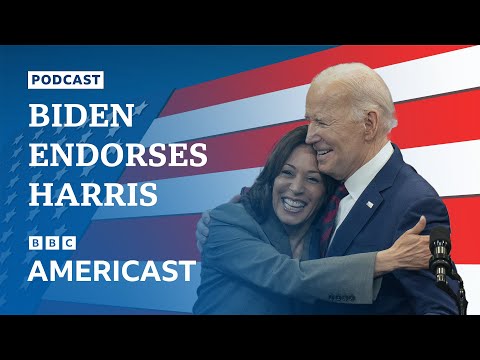 What does Biden's endorsement of Harris mean for the US 2024 election? | BBC Americast