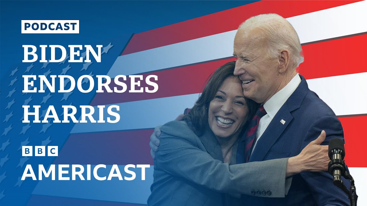 What does Biden's endorsement of Harris mean for the US 2024 election? | BBC Americast