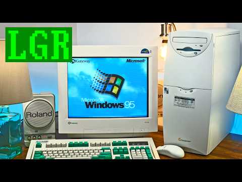Restoring a 1997 Gateway PC! Windows 95 Pentium 2 Desktop