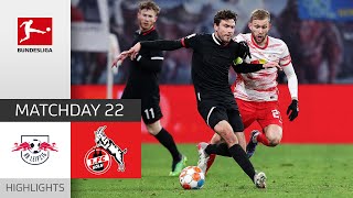 RB Leipzig — 1. FC Köln 3-1 | Highlights | Matchday 22 – Bundesliga 2021/22
