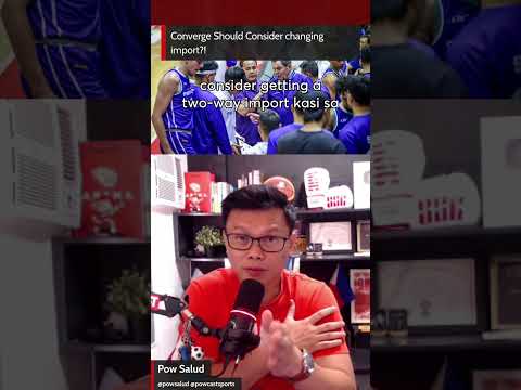 Converge Kailangan mag palit ng import! Agree o hinde?