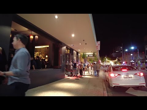 The Brisbane Nightlife in The Fortitude Valley