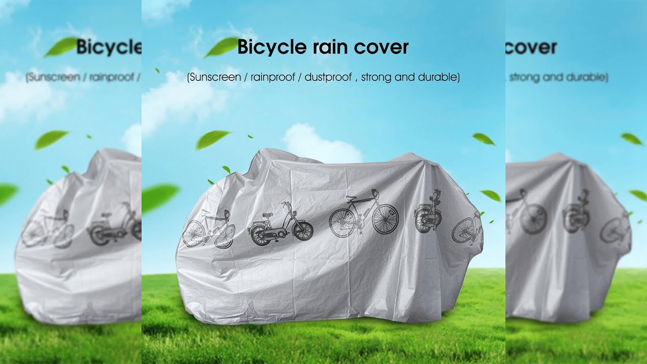 Pratinjau video produk TaffSPORT Cover Sarung Pelindung Sepeda Motor Matic Parasut 200x100cm - UV-2000