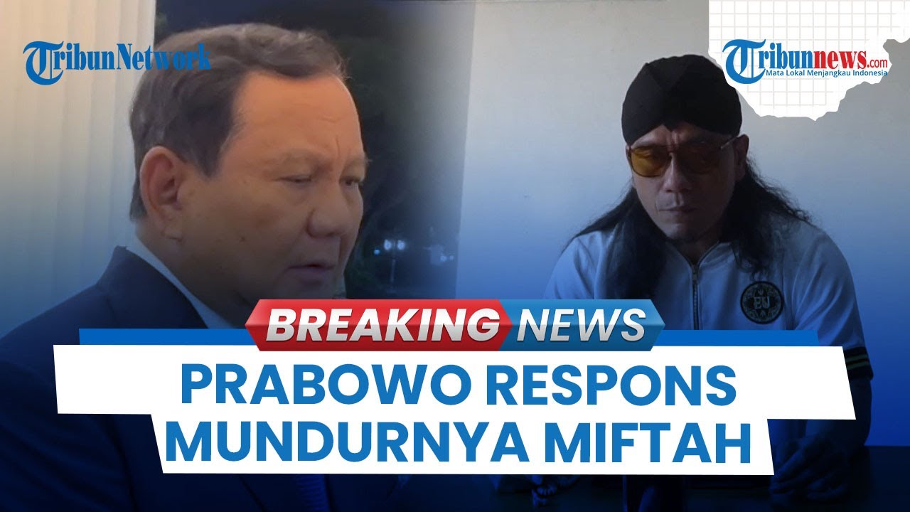 🔴BREAKING NEWS [PORTRAIT]: Presiden Prabowo Beri Respons soal Pengunduran Diri Gus Miftah