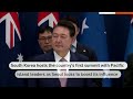 South Korea hosts summit with Pacific island leaders  - 00:38 min - News - Video
