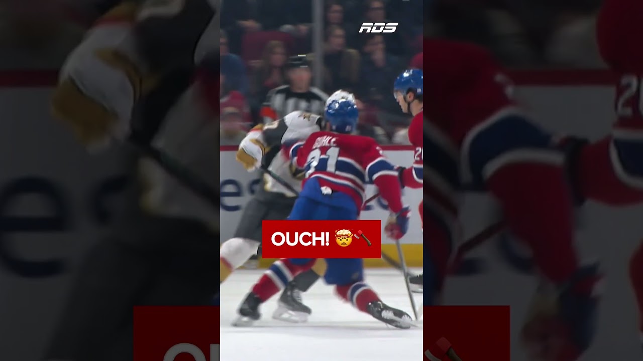 Kaiden Guhle reçoit un violent coup de bâton de la part de Shea Theodore! 🤯🪓