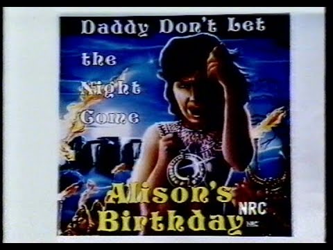 Alison's Birthday'