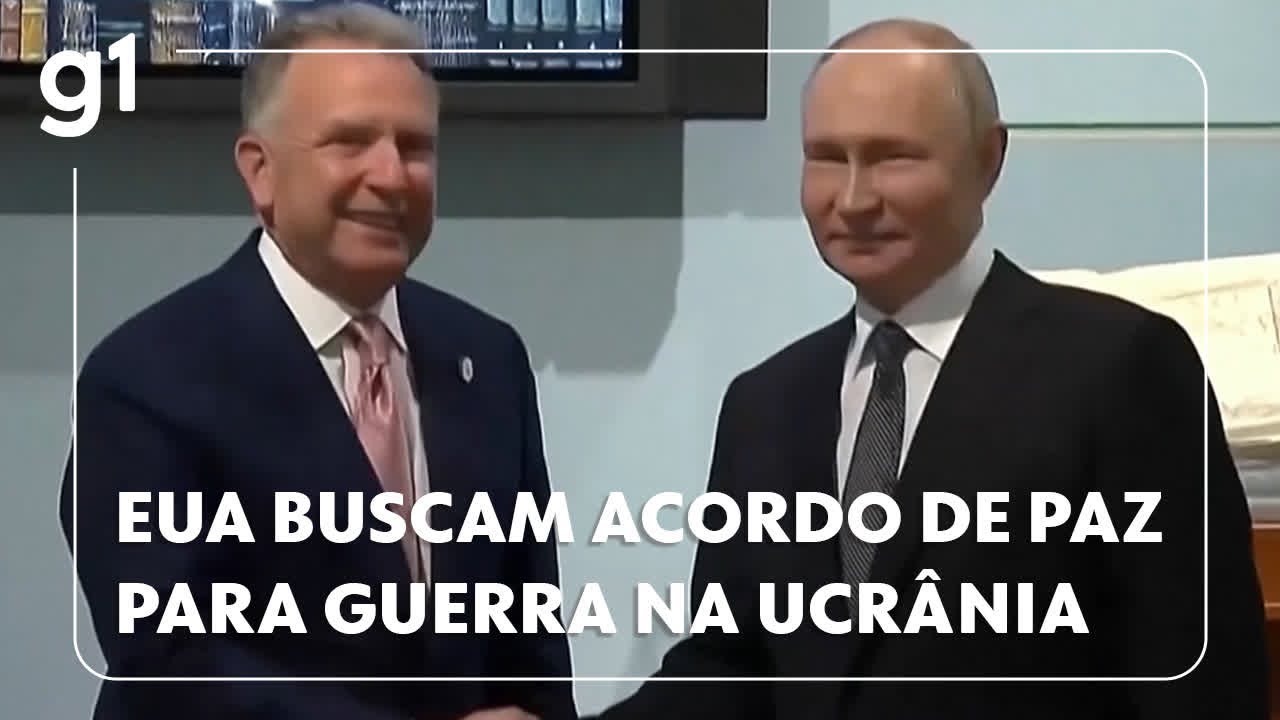 Enviado de Trump vai a Moscou em busca de acordo de paz para guerra na Ucrânia