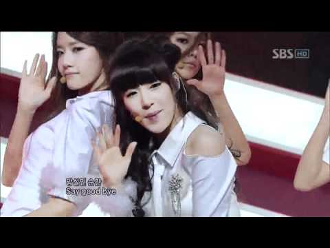 SNSD - Mr.Taxi (소녀시대-Mr.Taxi) @SBS Inkigayo 인기가요 20111218
