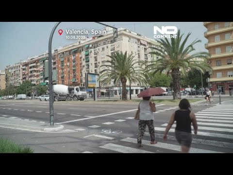 Ισπανία: Τους 47 βαθμούς Κελσίου άγγιξε η θερμοκρασία στη Βαλένθια…