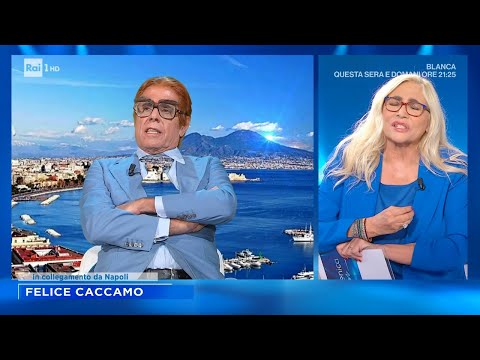Teo Teocoli nei panni di Felice Caccamo - Domenica In 04/06/2023