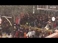 Heavy Rush at Ayodhya Ram Mandir After Ram Lallas Pran Pratishtha | Ram Temple Darshan Suspended  - 05:52 min - News - Video