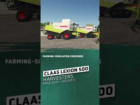 🔧 Mod Spotlight: Claas Lexion 500 Series 🚜