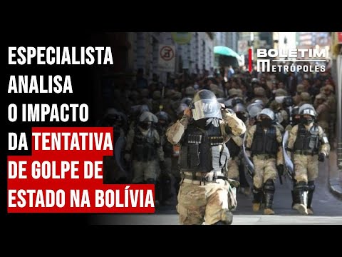 Especialista analisa o impacto da tentativa de golpe de estado na Bolívia